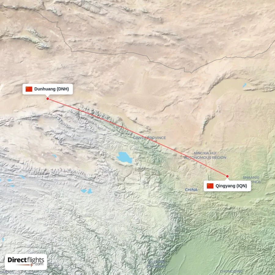 IQN - DNH route map