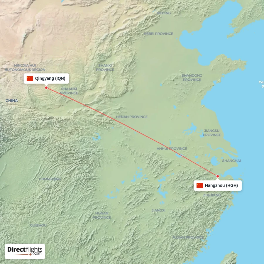IQN - HGH route map