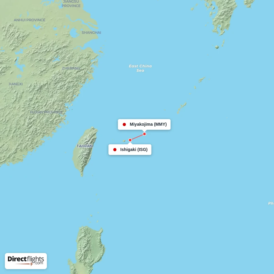 ISG - MMY route map