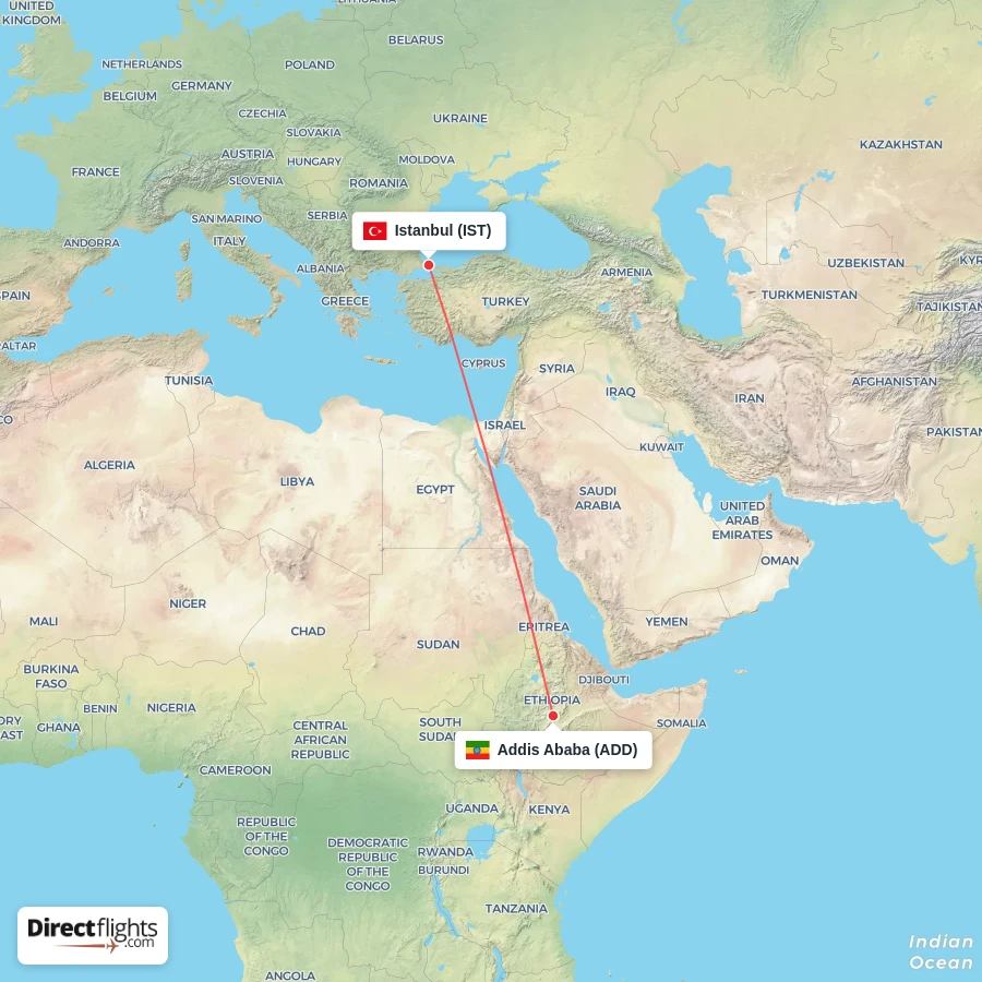 IST - ADD route map