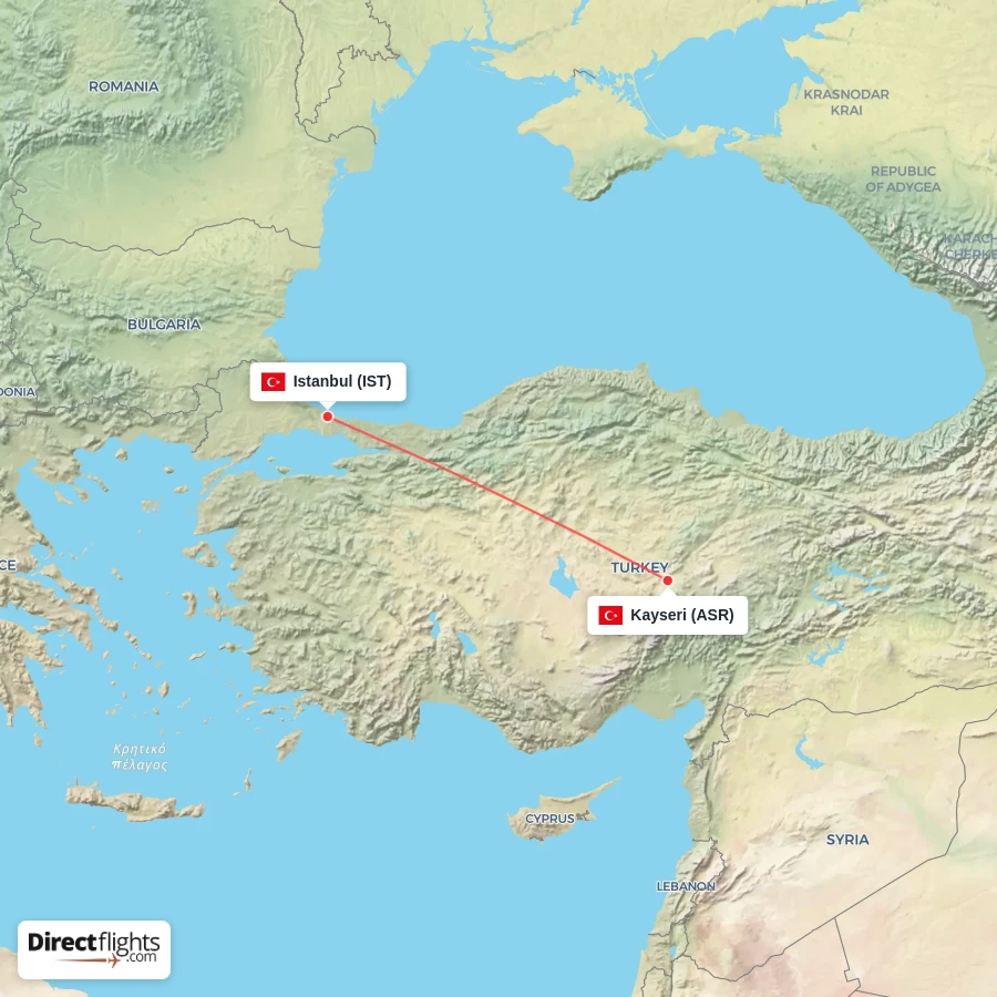 IST - ASR route map
