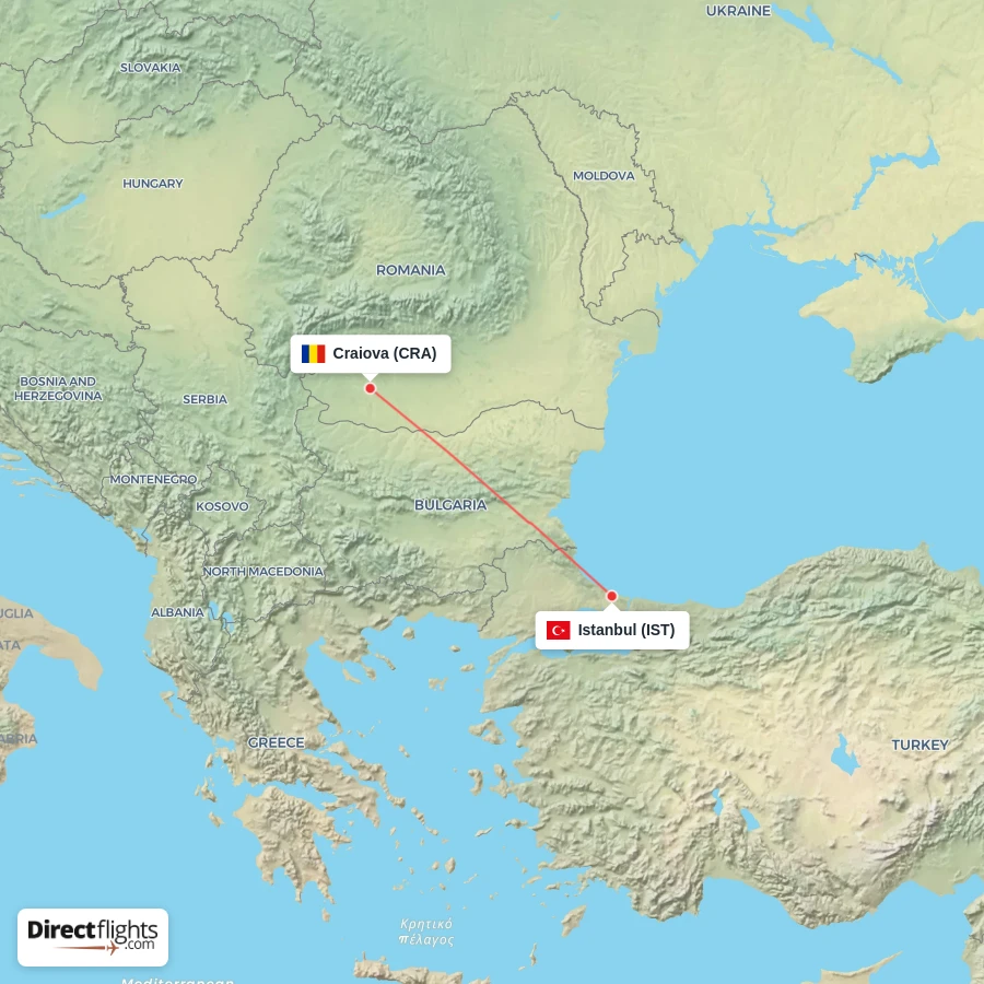 IST - CRA route map