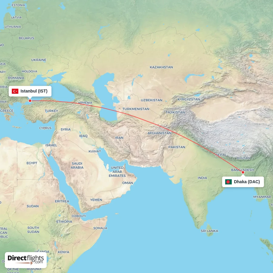 IST - DAC route map