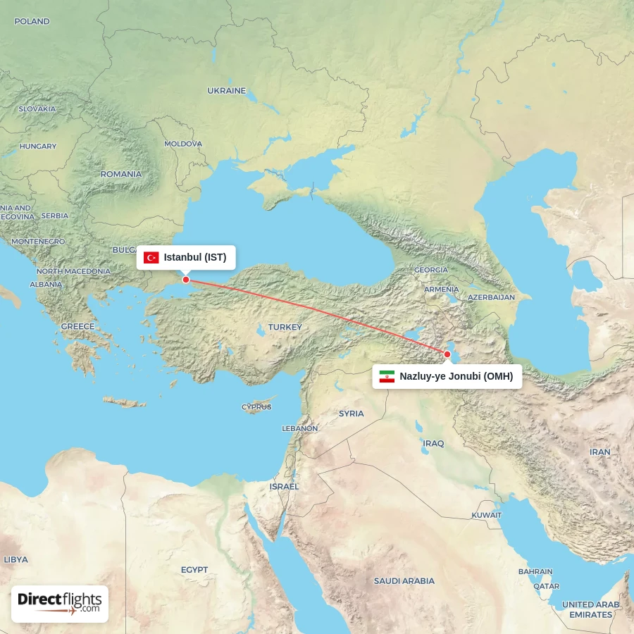 IST - OMH route map