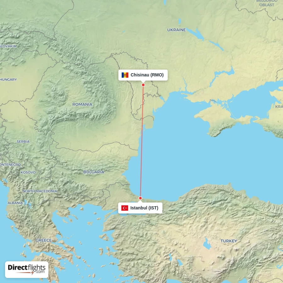 IST - RMO route map