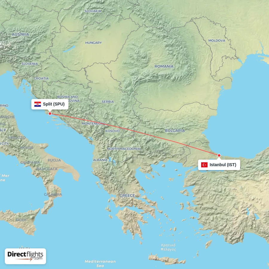 IST - SPU route map