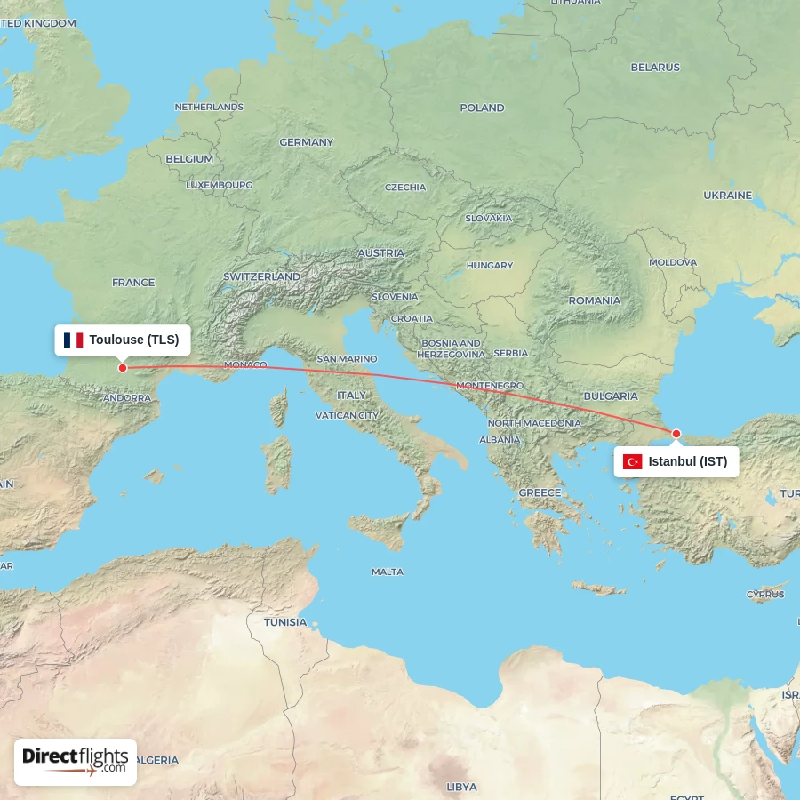 IST - TLS route map