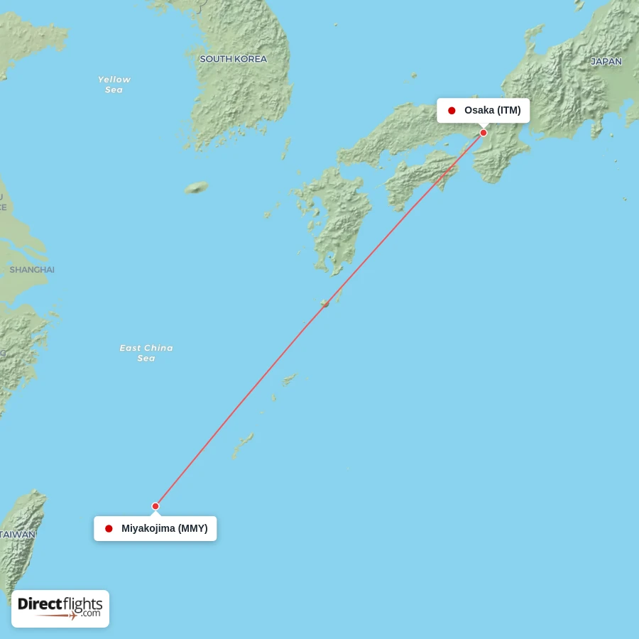 ITM - MMY route map