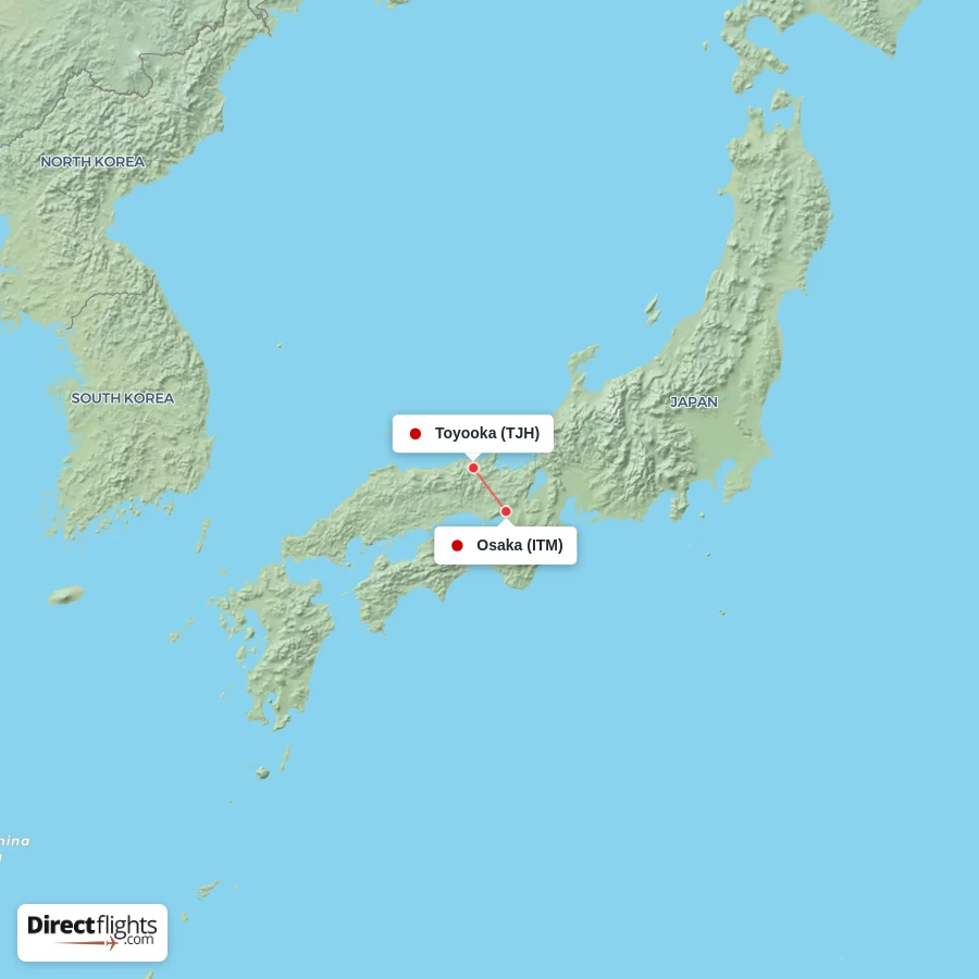 ITM - TJH route map