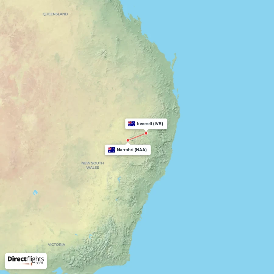 IVR - NAA route map