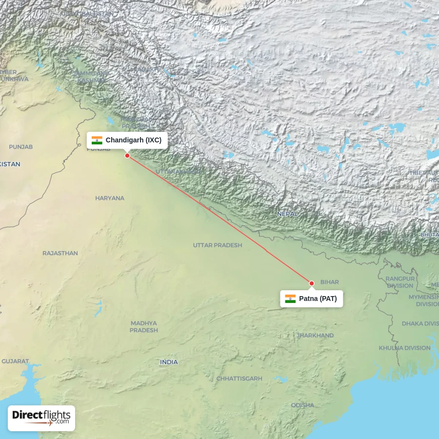 IXC - PAT route map