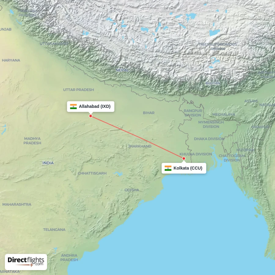 IXD - CCU route map