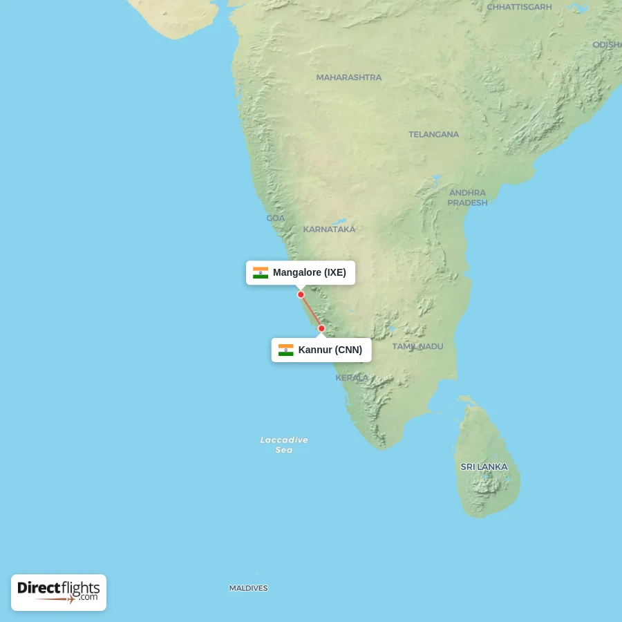 IXE - CNN route map