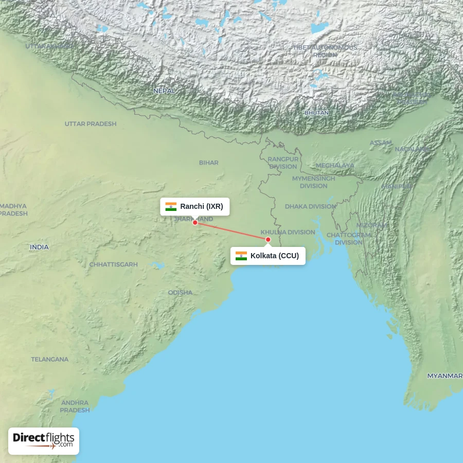 IXR - CCU route map