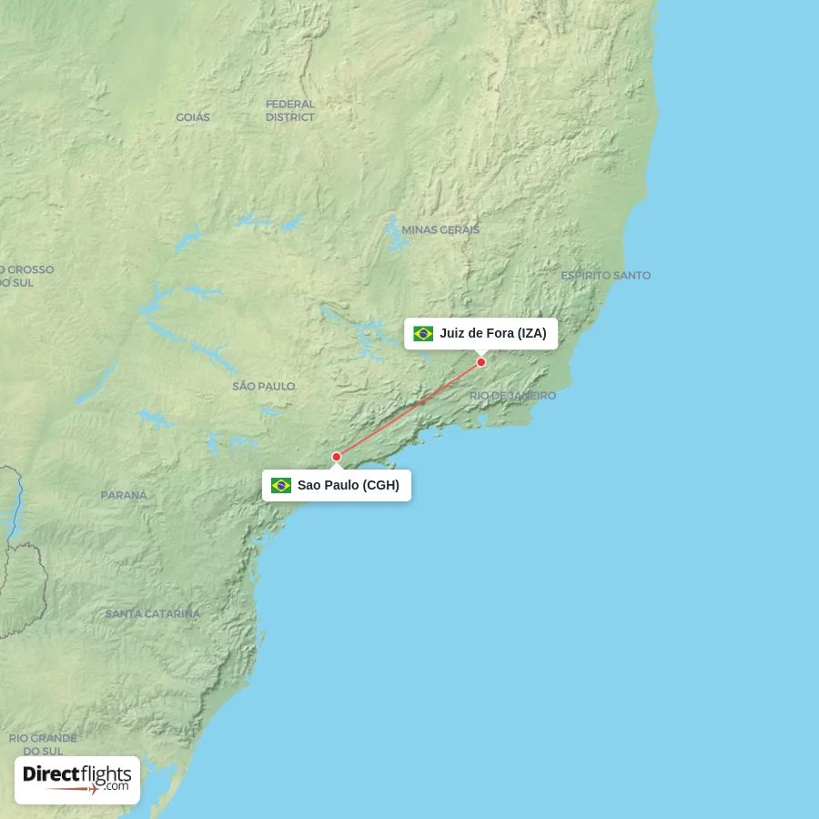IZA - CGH route map