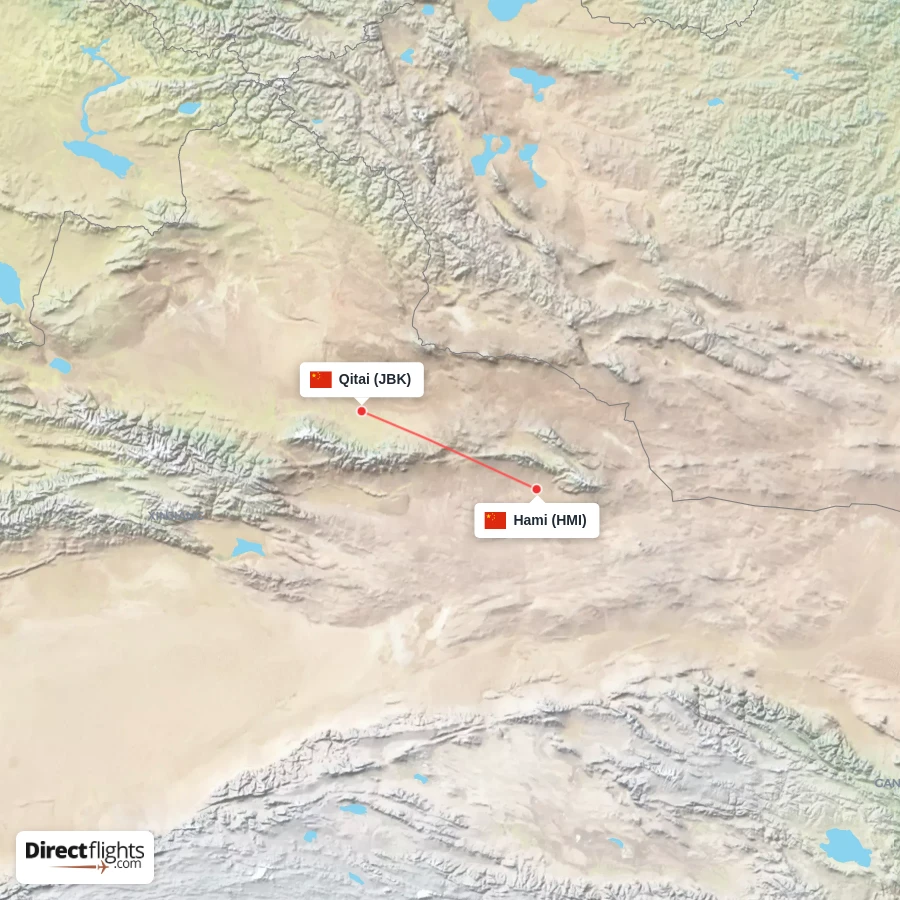 JBK - HMI route map