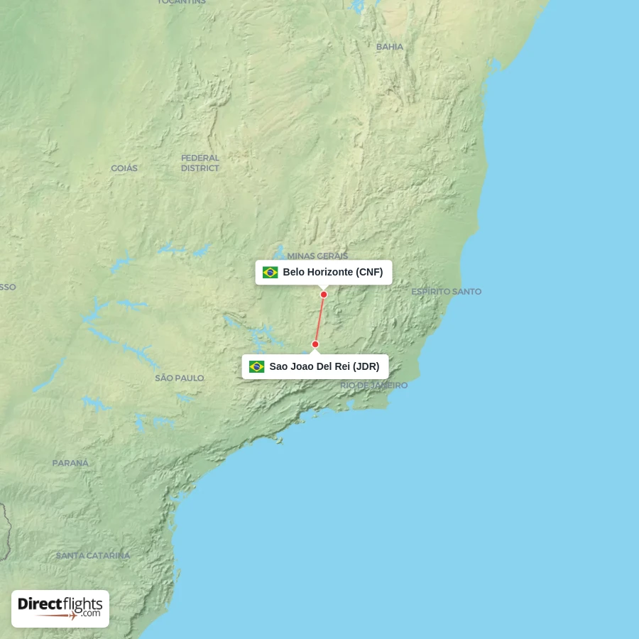 JDR - CNF route map