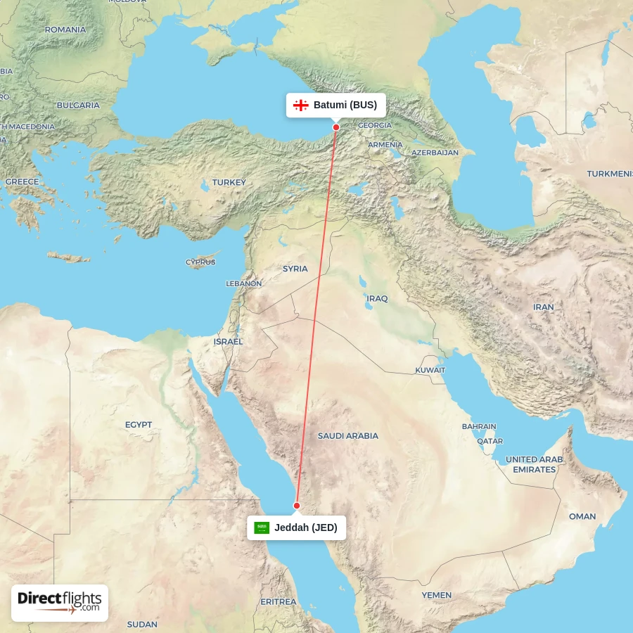 JED - BUS route map