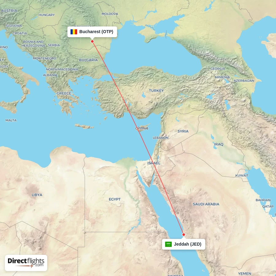 JED - OTP route map