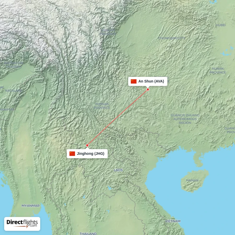 JHG - AVA route map