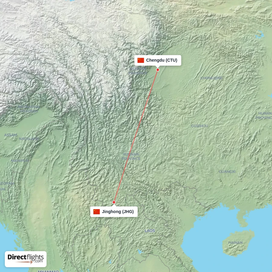 JHG - CTU route map