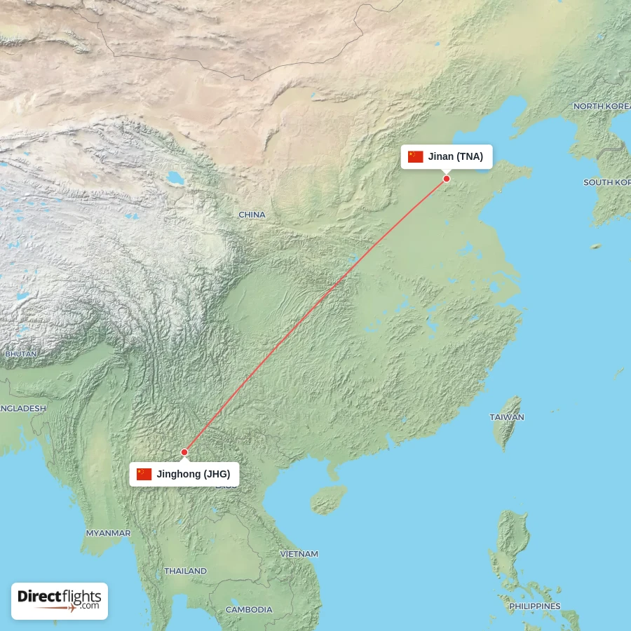 JHG - TNA route map