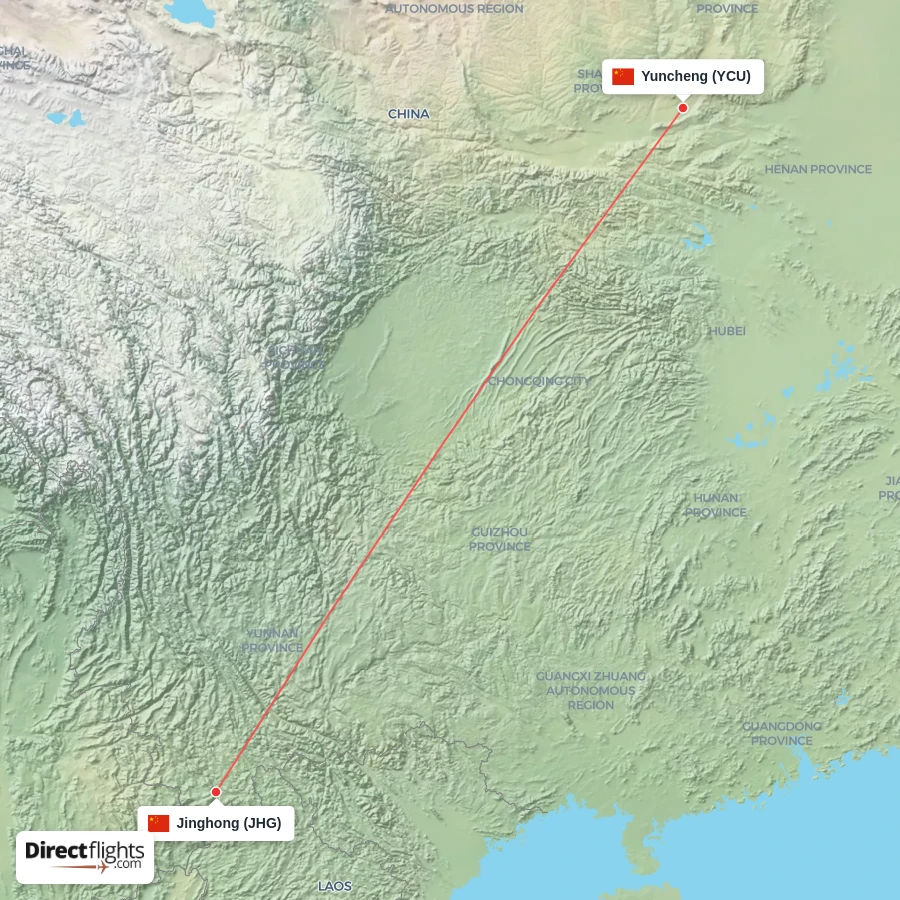 JHG - YCU route map