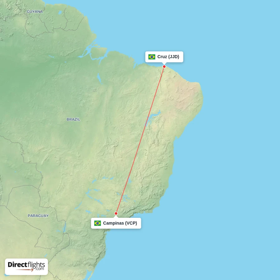 JJD - VCP route map