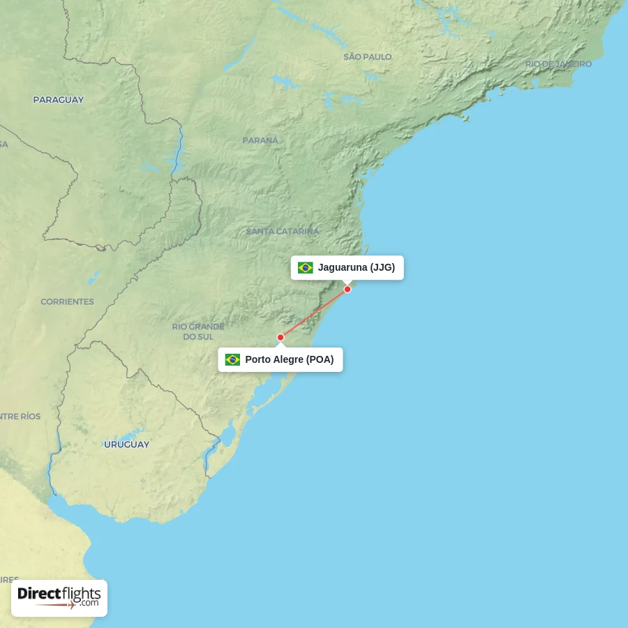 JJG - POA route map