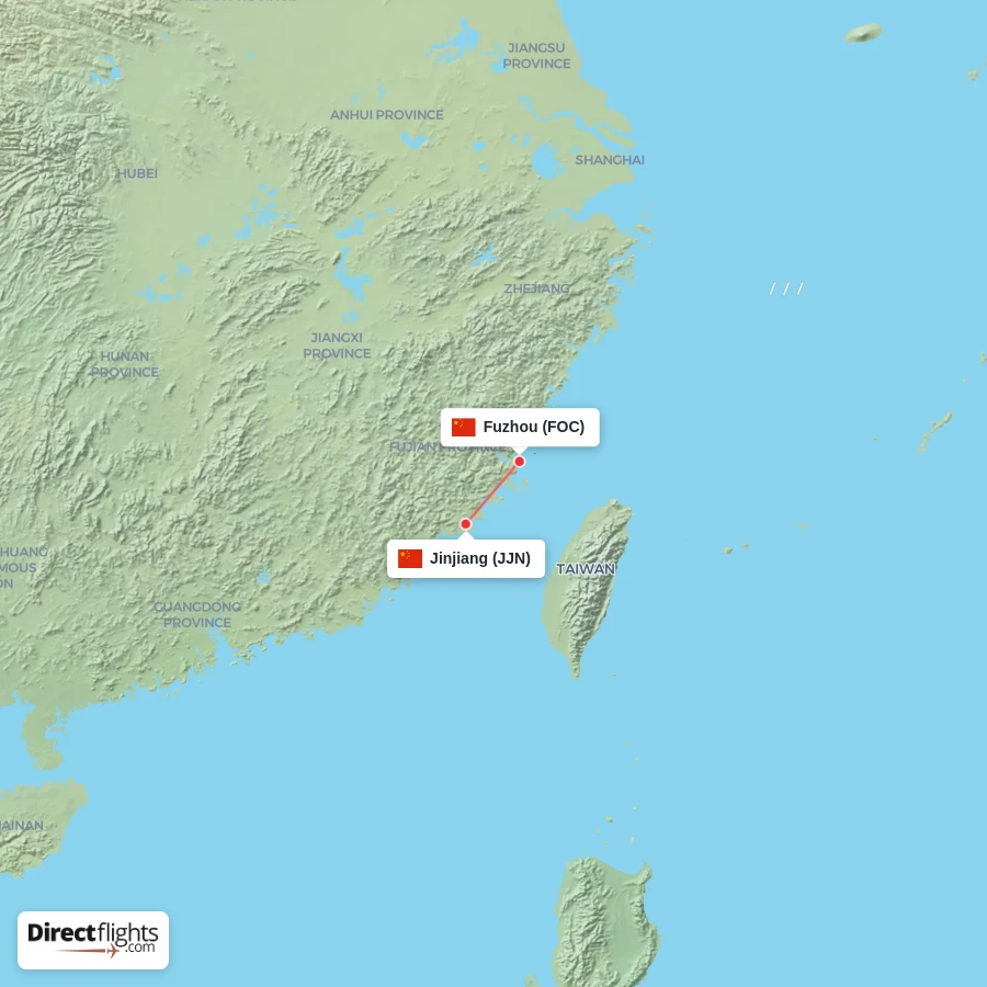 JJN - FOC route map