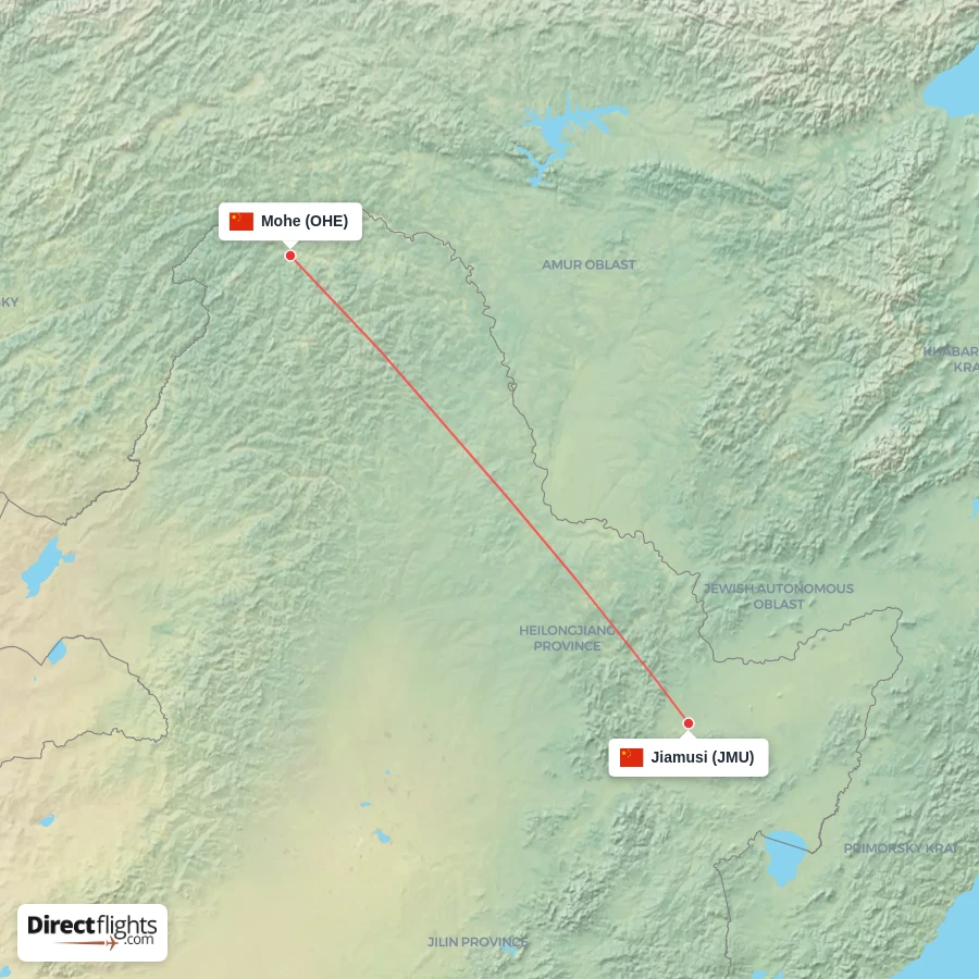 JMU - OHE route map