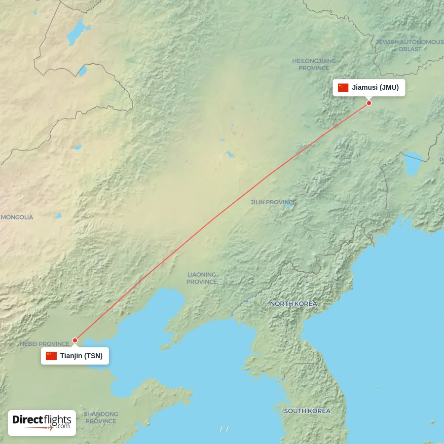 JMU - TSN route map