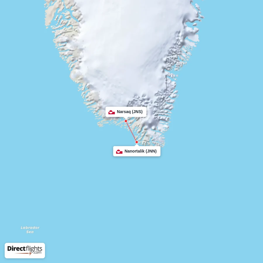 JNS - JNN route map