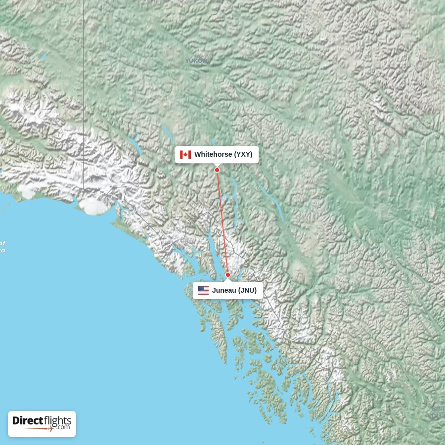JNU - YXY route map