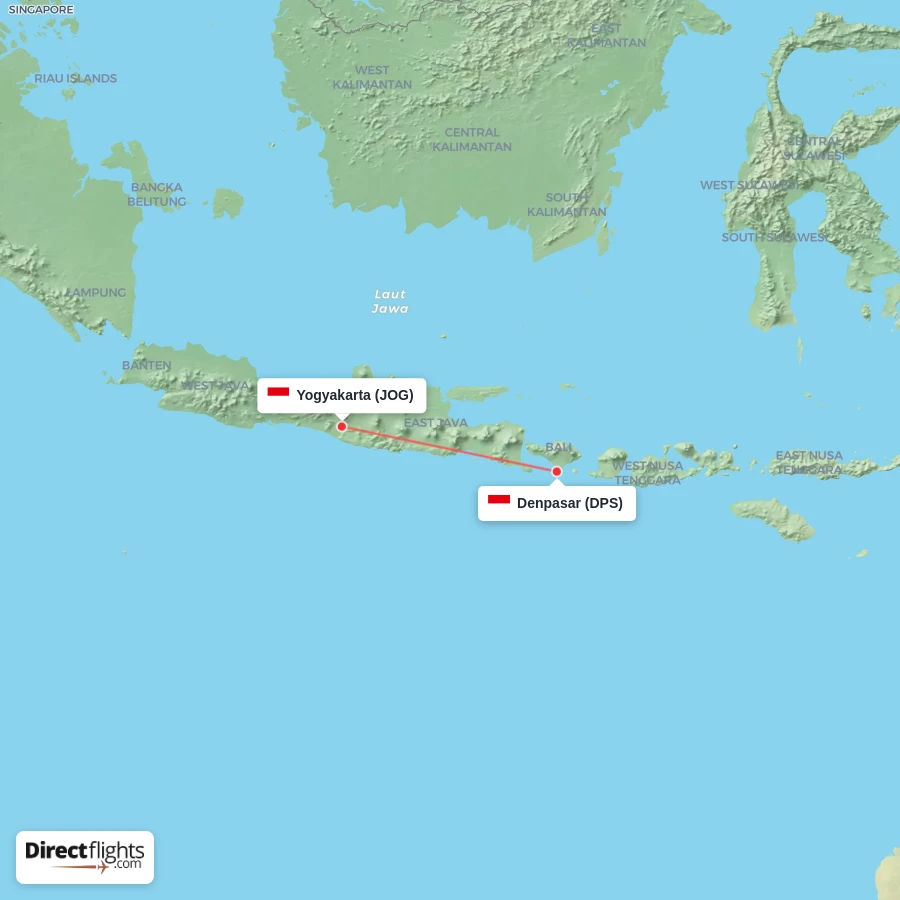 JOG - DPS route map