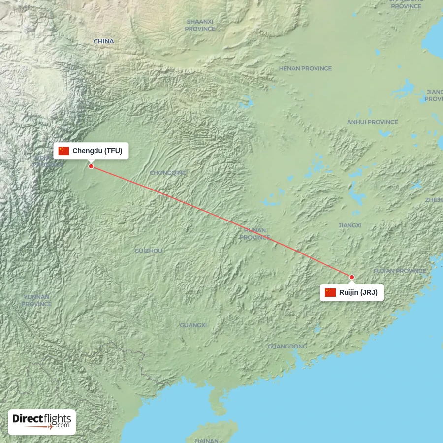 JRJ - TFU route map