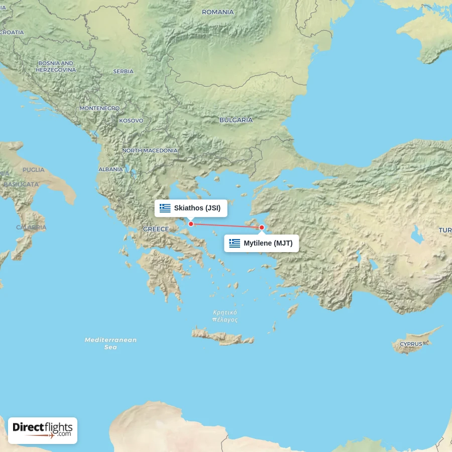 JSI - MJT route map