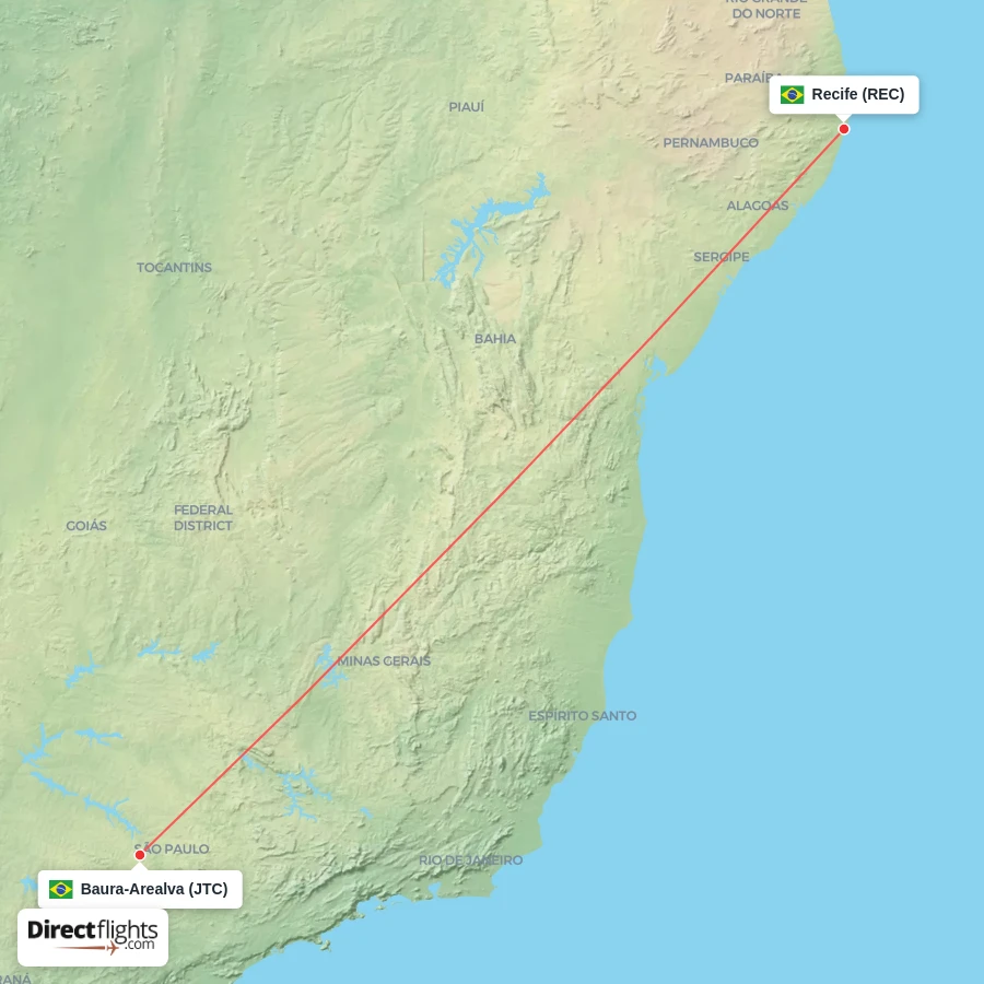 JTC - REC route map
