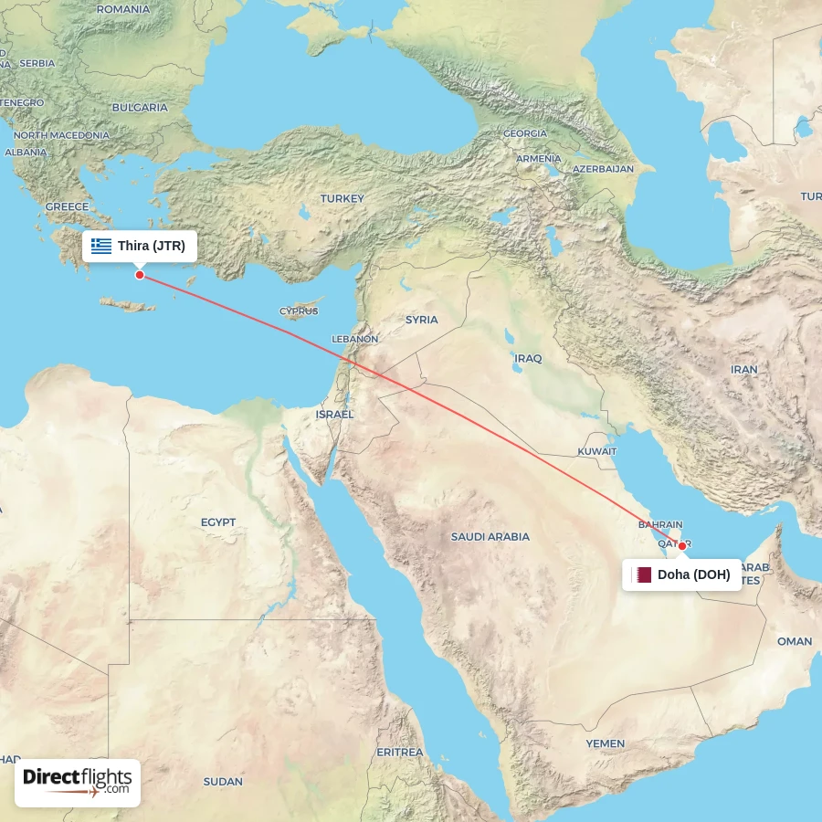 JTR - DOH route map