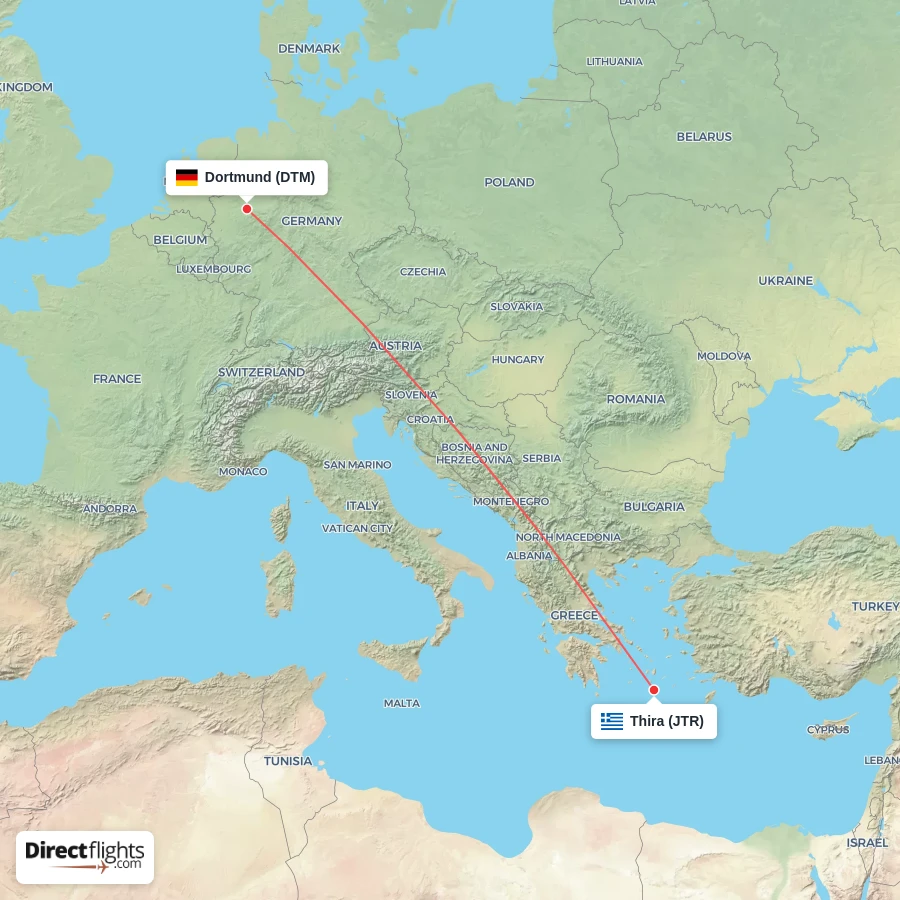 JTR - DTM route map