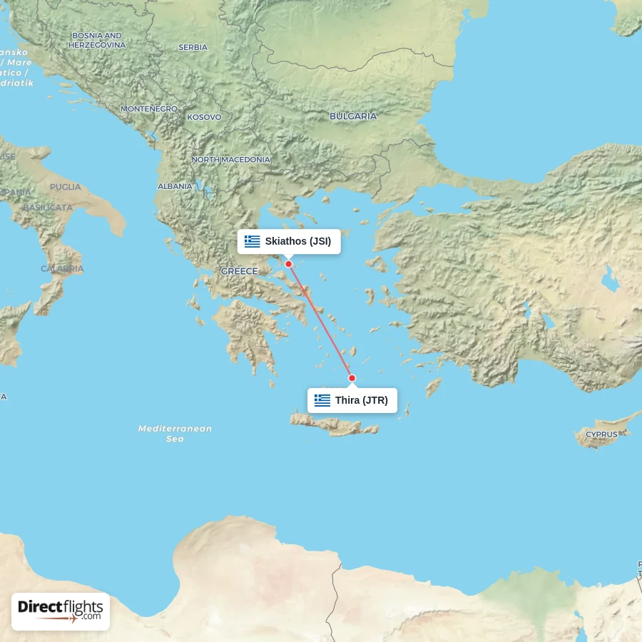 JTR - JSI route map