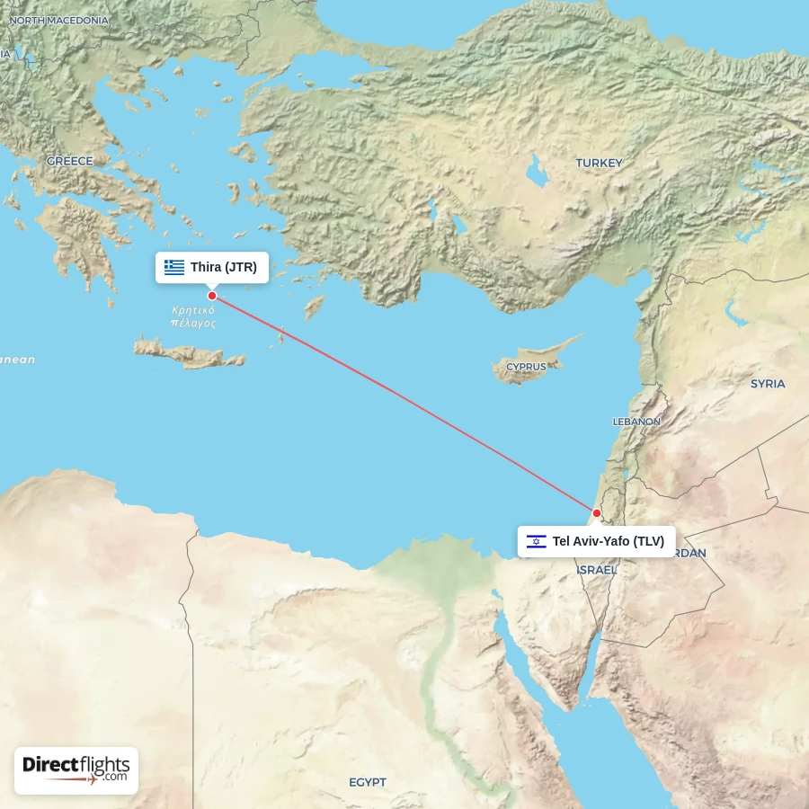 JTR - TLV route map