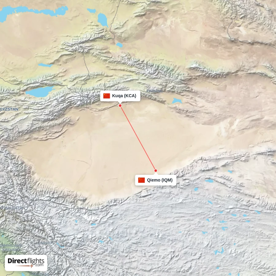 KCA - IQM route map