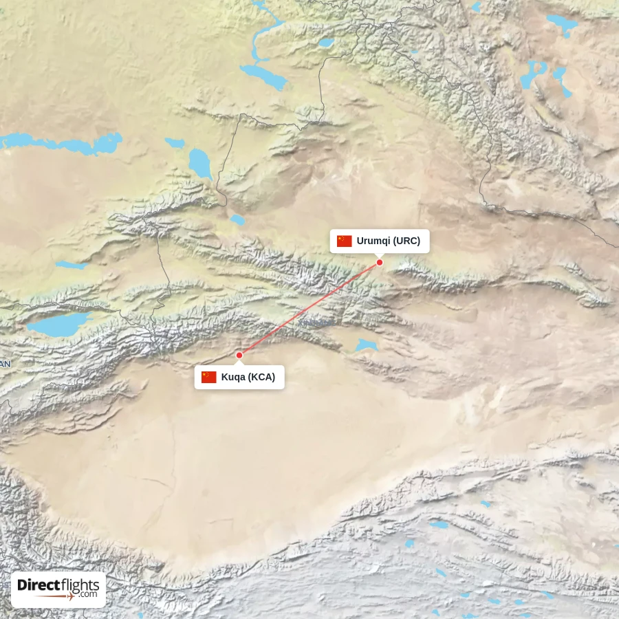 KCA - URC route map