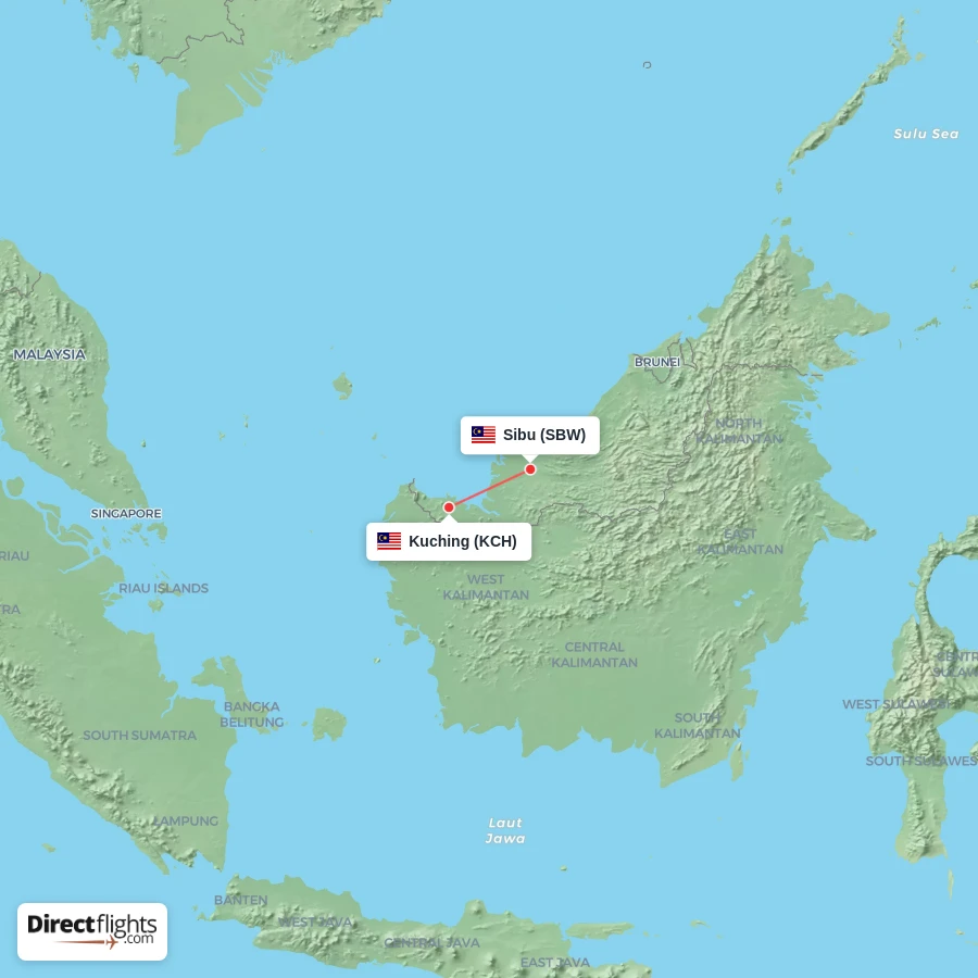 KCH - SBW route map