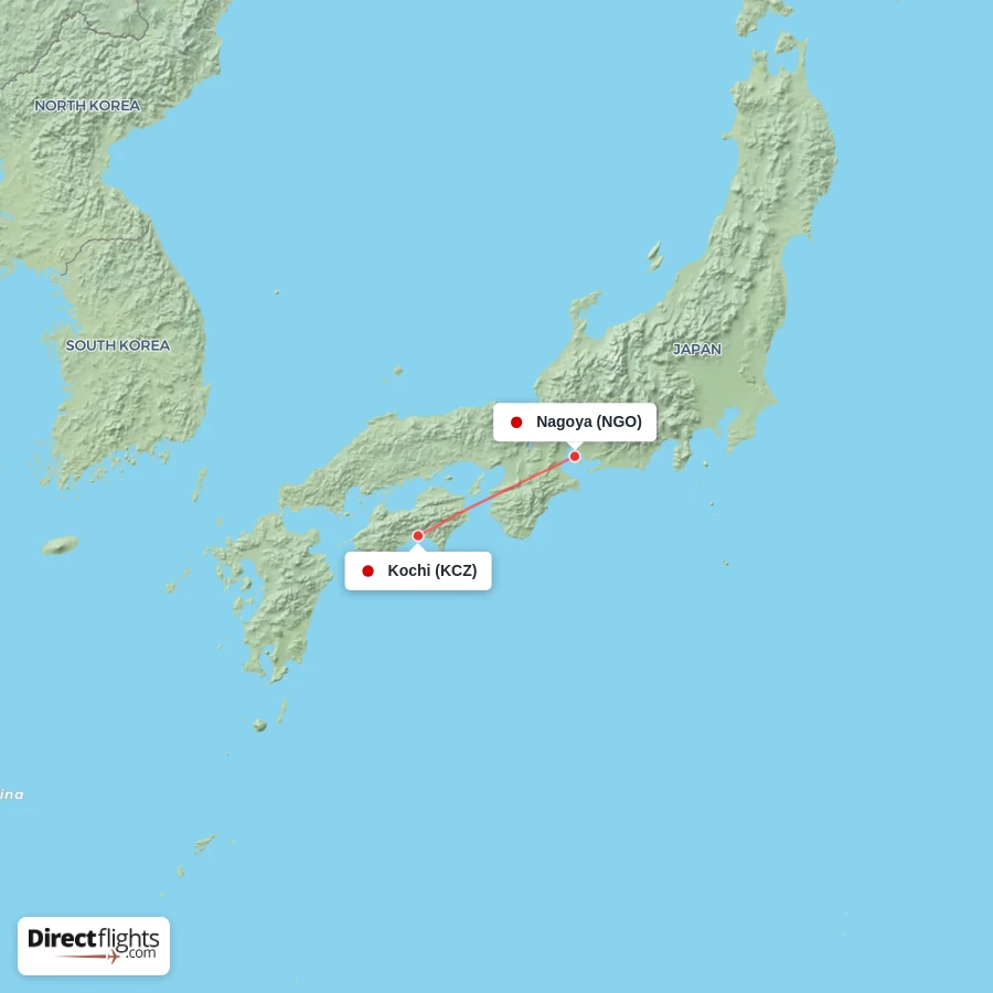 KCZ - NGO route map