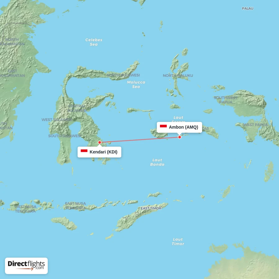 KDI - AMQ route map