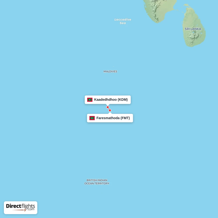 KDM - FMT route map