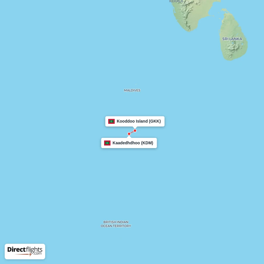 KDM - GKK route map