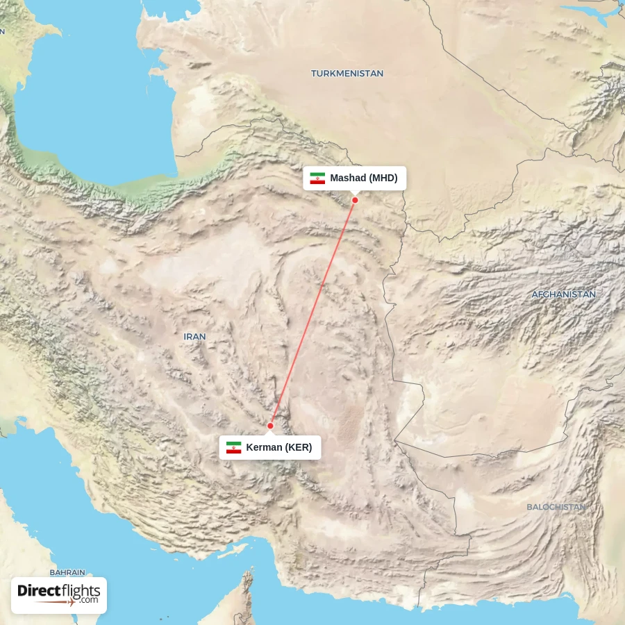 KER - MHD route map